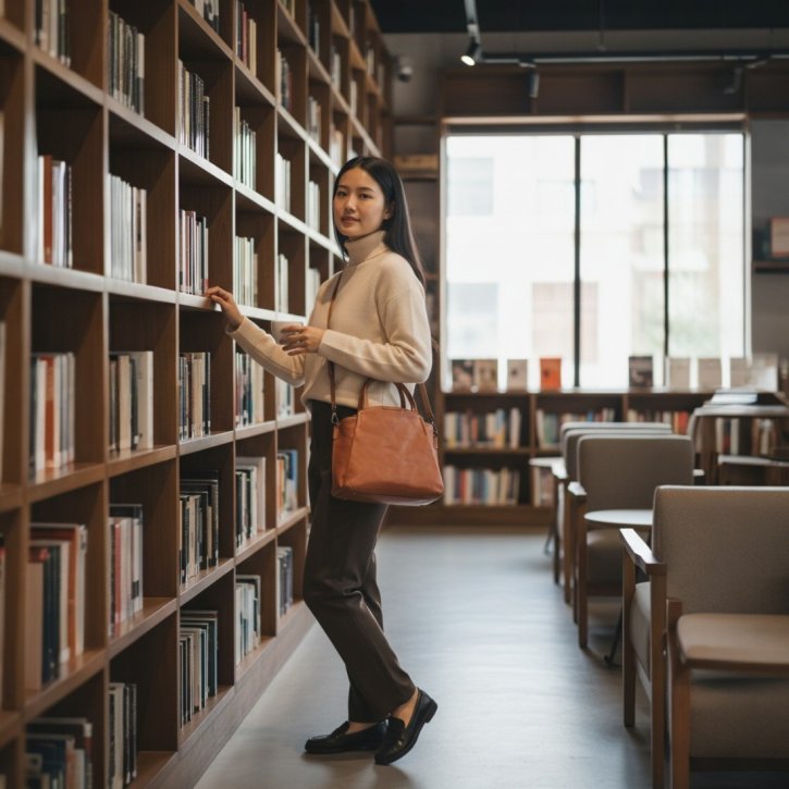 Aunts & Uncles Mrs. Chiffon Pie Handtasche M caramel